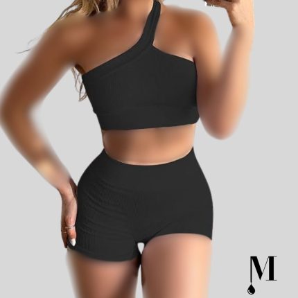 ست ورزشی مشکی