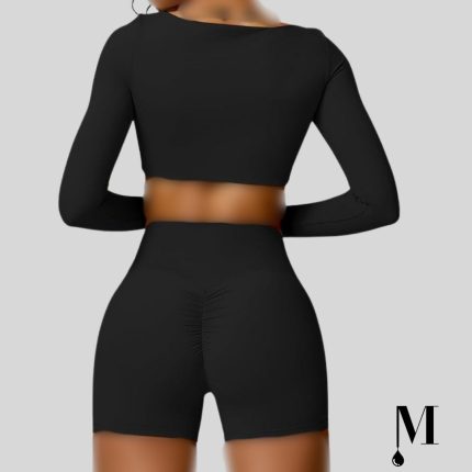 ست ورزشی مشکی زنانه