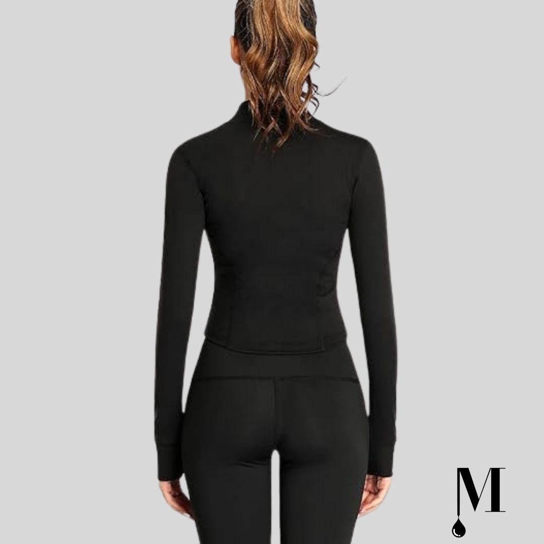 سویشرت مشکی ورزشی زنانه سویشرت مشکی ورزشی زنانه