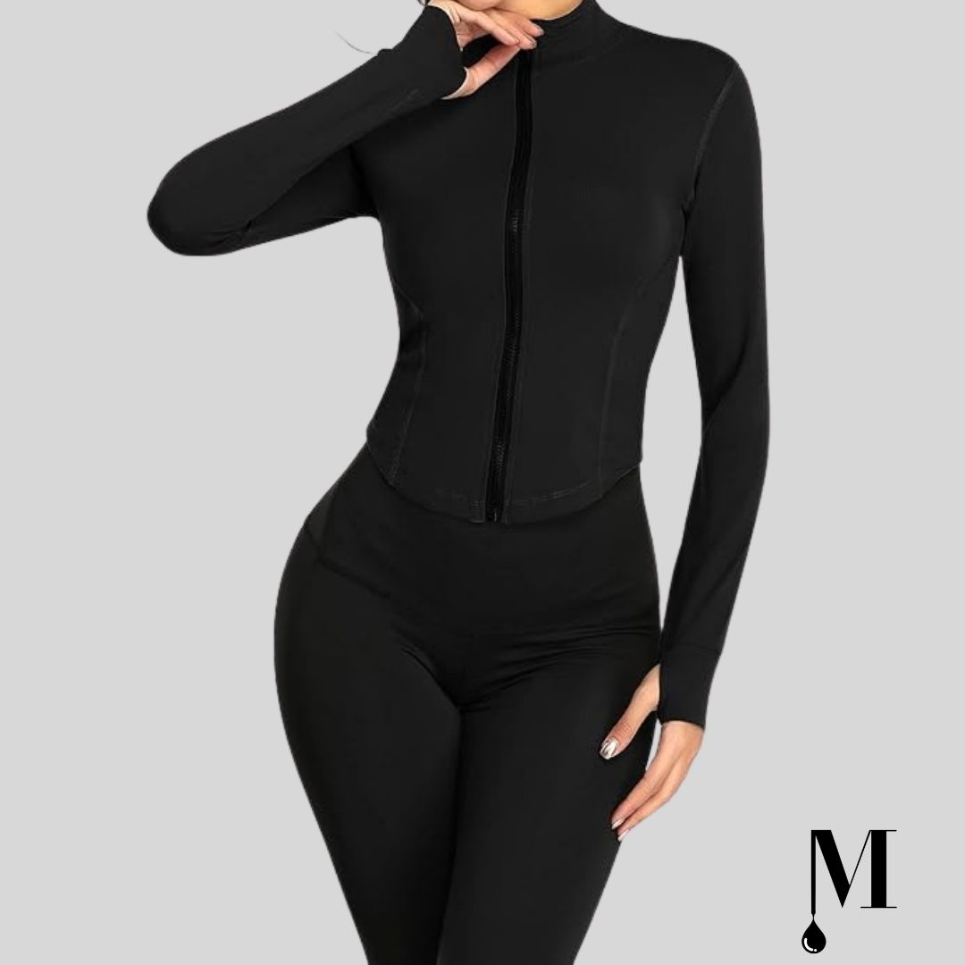 سویشرت مشکی ورزشی زنانه سویشرت مشکی ورزشی زنانه