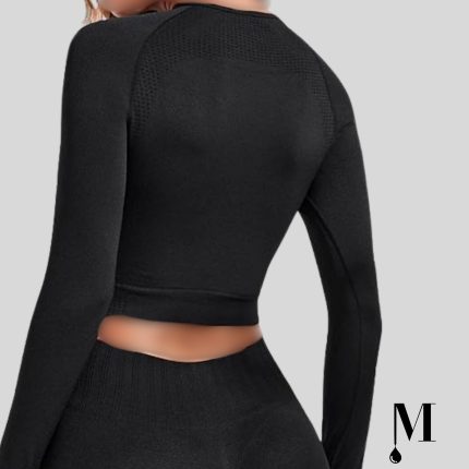 نیم تنه مشکی آستین بلند