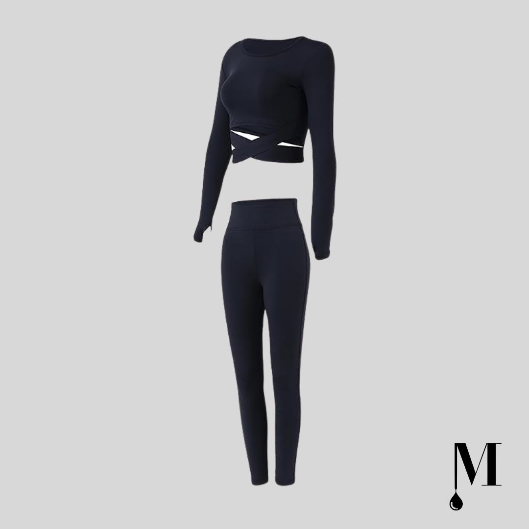 ست پنج تکه ورزشی مشکی زنانه ست پنج تکه ورزشی مشکی زنانه