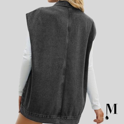 وست جین مشکی زنانه